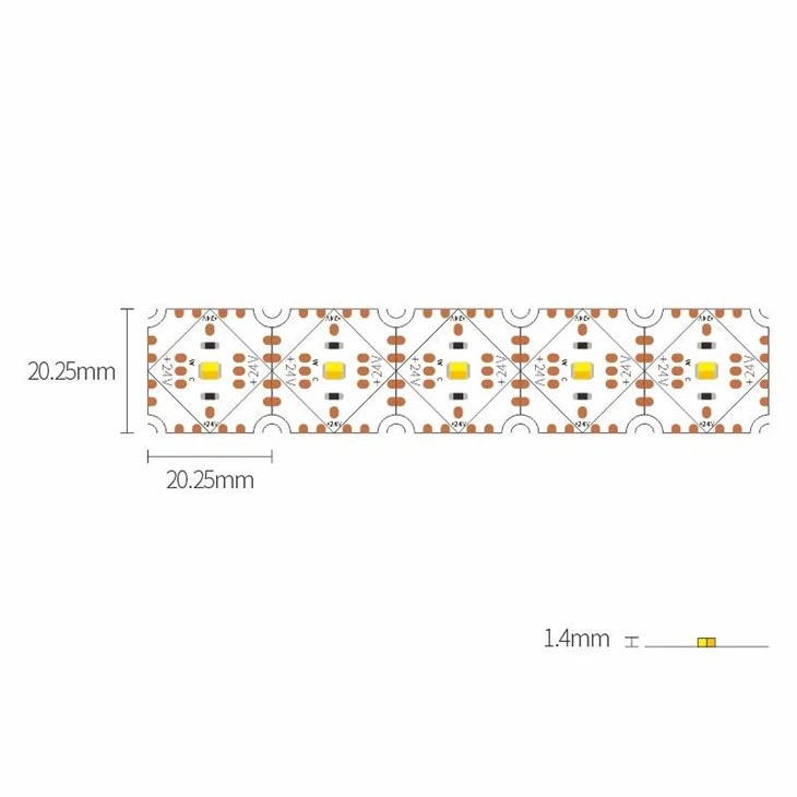 DIY Lighting 2835 288 2in1 CCT price
